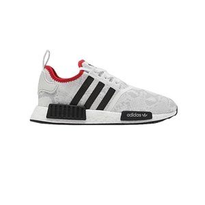 adidas nmd r1 stlt white black scarlet snake skin red running shoe sneaker